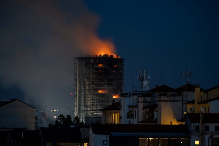 Branden i Milano